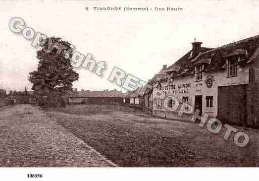 Ville de TILLOLOY, carte postale ancienne