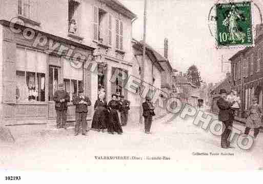 Ville de VALDAMPIERRE, carte postale ancienne