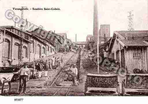 Ville de VARANGEVILLE, carte postale ancienne