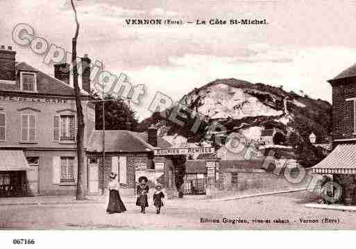 Ville de VERNON, carte postale ancienne