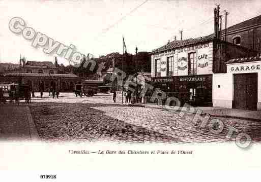 Ville de VERSAILLES, carte postale ancienne