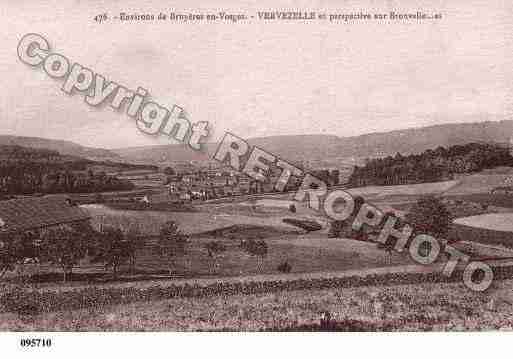 Ville de VERVEZELLE, carte postale ancienne