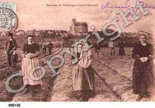 Ville de VIEILLEVIGNE, carte postale ancienne Ville de VIEILLEVIGNE, carte postale ancienne