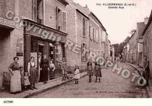 Ville de VILLECRESNES, carte postale ancienne