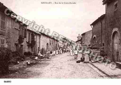 Ville de XEUILLEY, carte postale ancienne