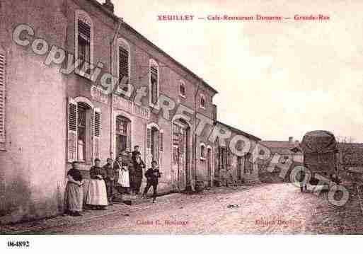 Ville de XEUILLEY, carte postale ancienne