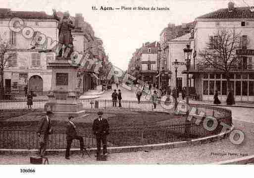 Ville de AGEN, carte postale ancienne