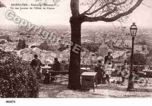 Ville de ANGOULEME, carte postale ancienne