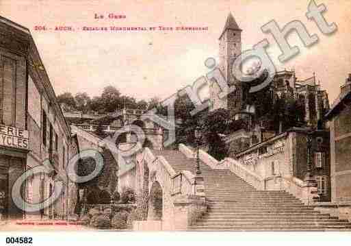 Ville de AUCH, carte postale ancienne