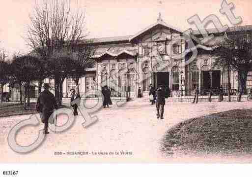 Ville de BESANCON, carte postale ancienne