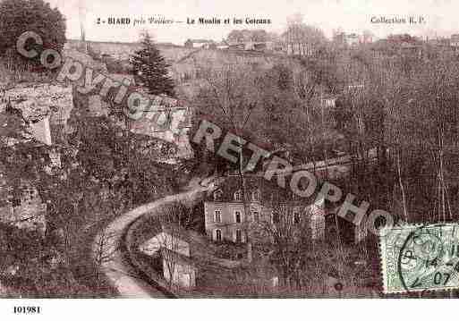 Ville de BIARD, carte postale ancienne Ville de BIARD, carte postale ancienne