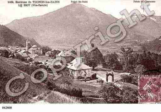 Ville de BIOT(LE), carte postale ancienne