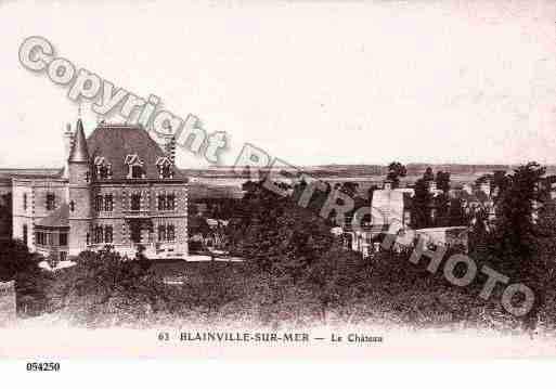 Ville de BLAINVILLESURMER, carte postale ancienne