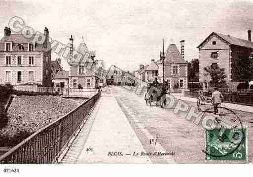 Ville de BLOIS, carte postale ancienne