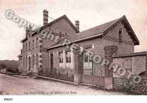 Ville de BOISSIEREECOLE(LA), carte postale ancienne