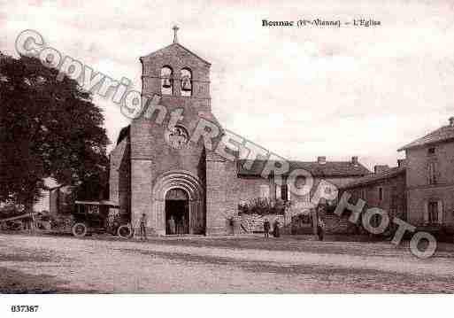 Ville de BONNACLACOTE, carte postale ancienne