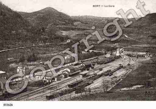 Ville de BORTLESORGUES, carte postale ancienne