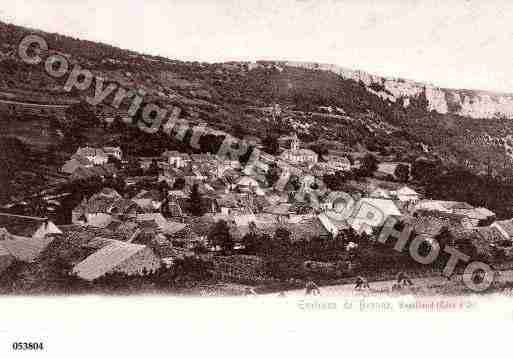 Ville de BOUILLAND, carte postale ancienne