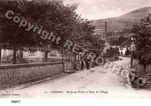 Ville de BUSSANG, carte postale ancienne