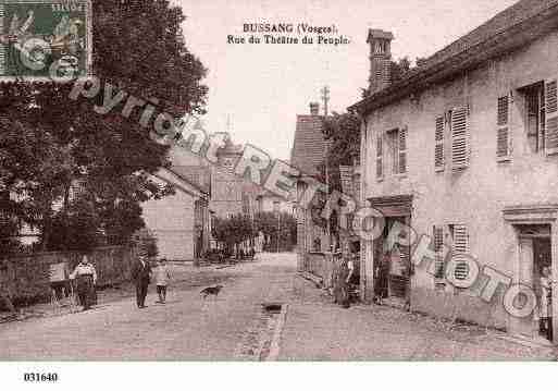 Ville de BUSSANG, carte postale ancienne