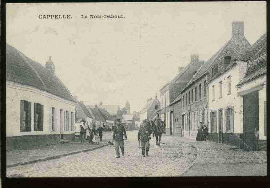 Ville de CAPELLEENPEVELE, carte postale ancienne