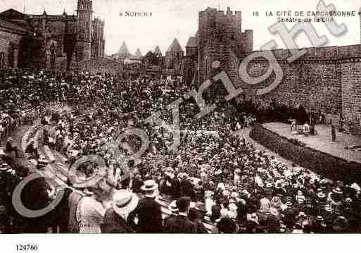 Ville de CARCASSONNE, carte postale ancienne