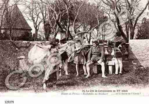 Ville de CARCASSONNE, carte postale ancienne