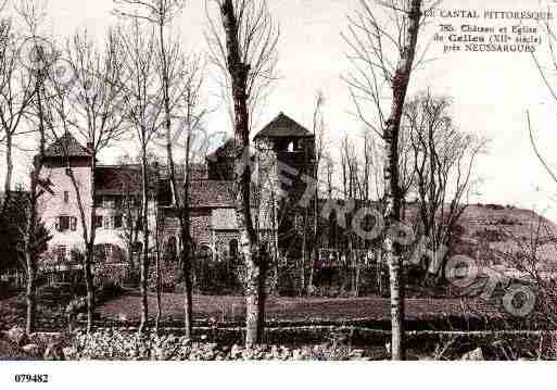 Ville de CELLES, carte postale ancienne