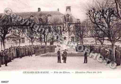 Ville de CHALONSSURMARNE, carte postale ancienne