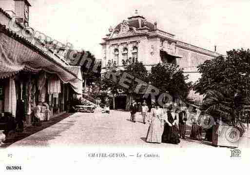 Ville de CHATELGUYON, carte postale ancienne