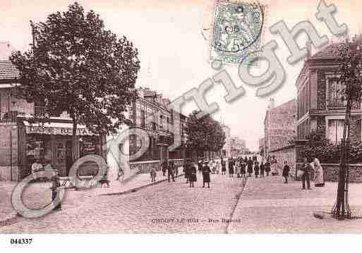 Ville de CHOISYLEROI, carte postale ancienne