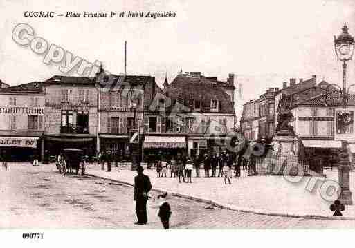 Ville de COGNAC, carte postale ancienne