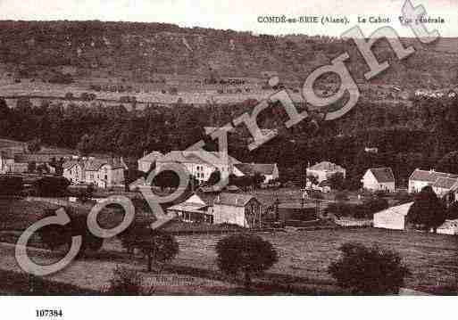 Ville de CONDEENBRIE, carte postale ancienne