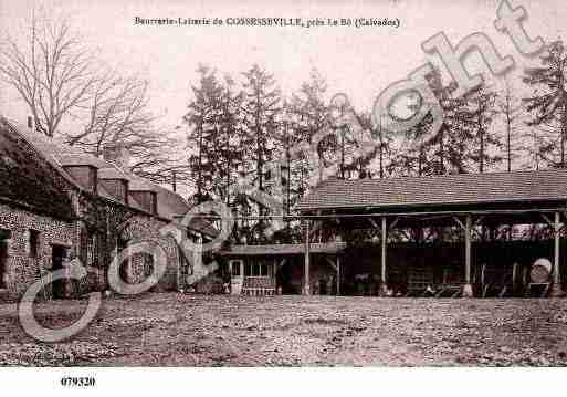 Ville de COSSESSEVILLE, carte postale ancienne