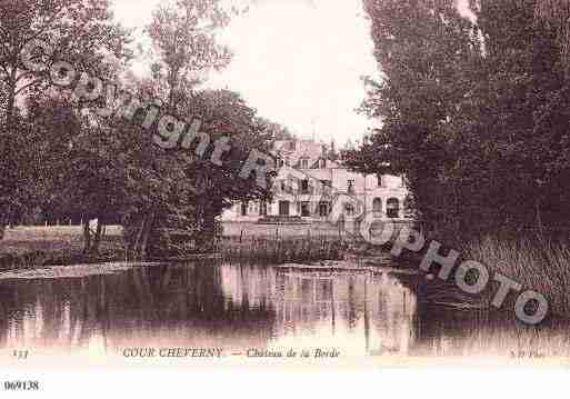 Ville de COURCHEVERNY, carte postale ancienne