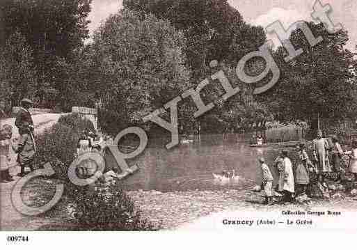 Ville de CRANCEY, carte postale ancienne