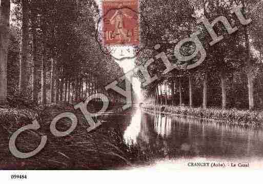 Ville de CRANCEY, carte postale ancienne