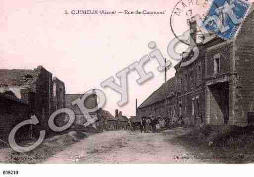 Ville de CUIRIEUX, carte postale ancienne