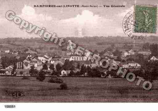 Ville de DAMPIERRESURLINOTTE, carte postale ancienne Ville de DAMPIERRESURLINOTTE, carte postale ancienne