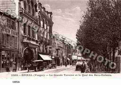 Ville de EPINAL, carte postale ancienne