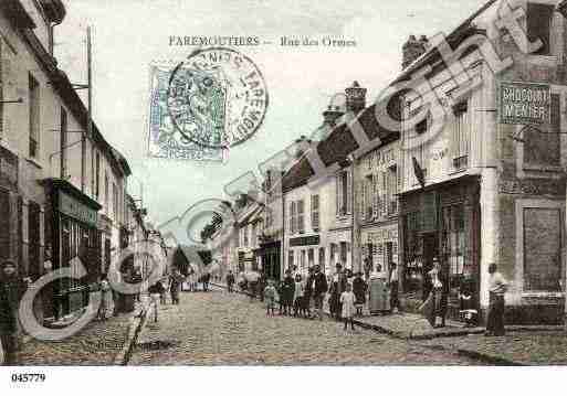 Ville de FAREMOUTIERS, carte postale ancienne