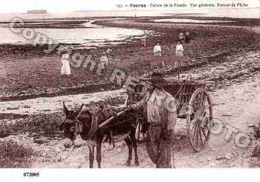 Ville de FOURAS, carte postale ancienne
