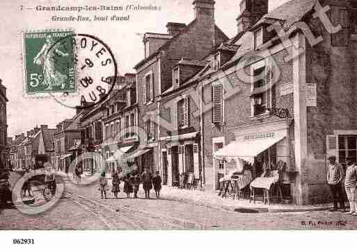 Ville de GRANDCAMPMAISY, carte postale ancienne