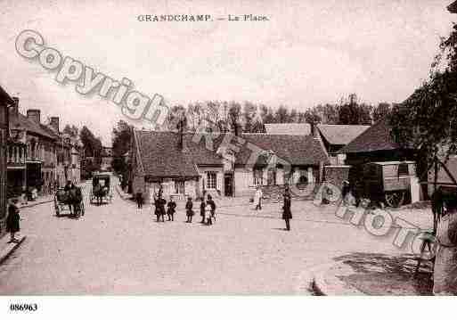 Ville de GRANDCHAMP, carte postale ancienne