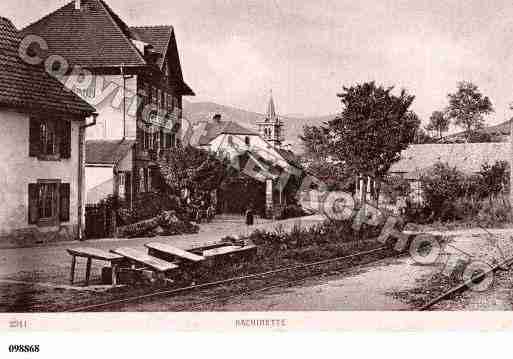 Ville de HACHIMETTE, carte postale ancienne