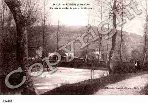 Ville de JAILLYLESMOULINS, carte postale ancienne