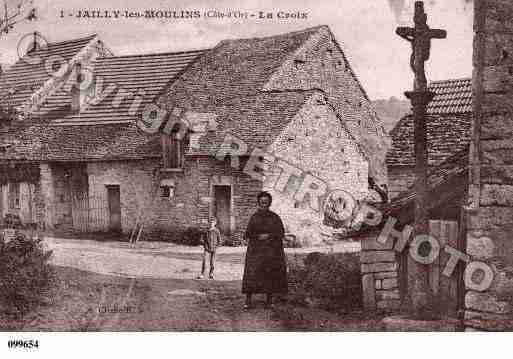 Ville de JAILLYLESMOULINS, carte postale ancienne