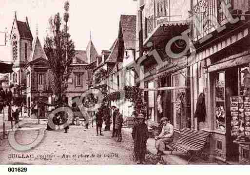 Ville de JUILLAC, carte postale ancienne