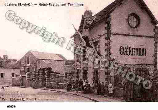 Ville de JUZIERS, carte postale ancienne