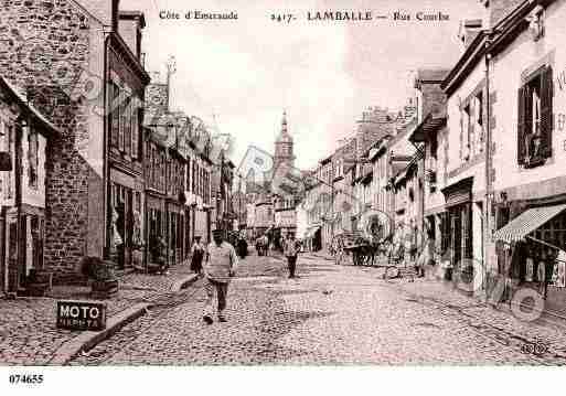 Ville de LAMBALLE, carte postale ancienne